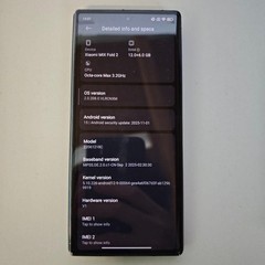 Xiaomi Mix Fold 2 512GB Black Unlocked Dual SIM Outer Screen Works 512GB