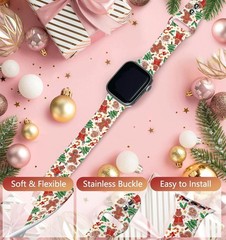 Holidays Watch Band Compatible with Apple Watch Series 11 10 9 8 7 6 5 4 3 Ultra