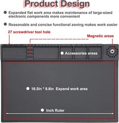 Silicone Mat Screen ReparTools for Laptop iPhone Cell Phone Computer Electronics
