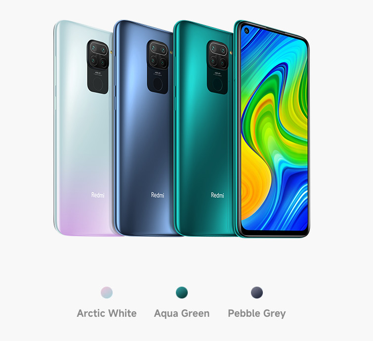 Xiaomi Redmi Note 9 4G LTE Shadow Black – 4GB RAM – 128GB ROM – India Version