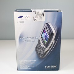 Rare Vintage Samsung SGH-E630C Olympics Phone In Box Black 2004 Worldwide