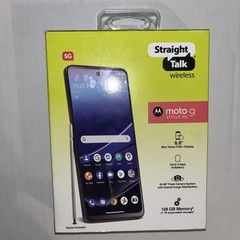 Motorola Moto G Stylus 2022 5G 128GB 50MP – Blue – Straight Talk – XT2215-2 NEW