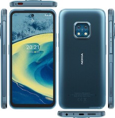Original Nokia XR20 Dual SIM 5G 64/128GB ROM Mobile Phone 48.0MP 6.67″