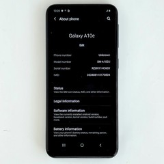 Unlocked Samsung Galaxy A10e SM-A102U 32GB Blue Excellent Condition
