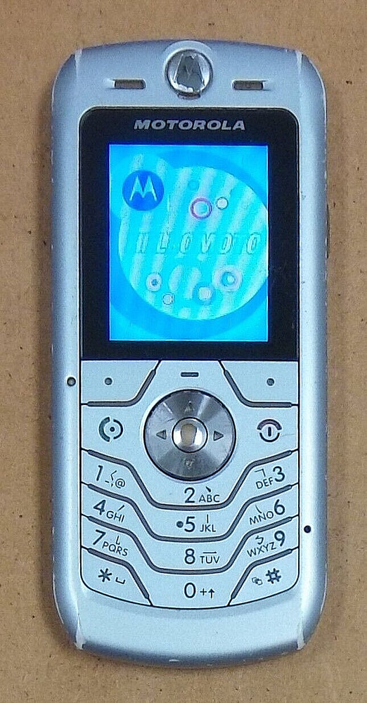 Motorola SLVR / Sliver L6 – Silver ( AT&T / Cingular ) Rare Cellular Phone