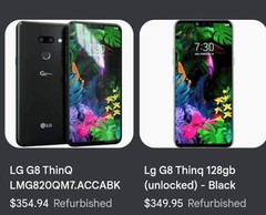 LG THINQ PHONE UNLOCKED RFRB USED LIGHTLY ALONE OR WITH DATA PLAN $50 – $150 OFF