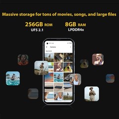 5G Blackview BL6000 Pro Rugged Smartphone Android 13 Octa Core Builder Outdoors