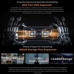 HOTWAV Cyber 18 4G LTE Android 16 AI Rugged Phone Outdoor NFC Mobile Dual Screen