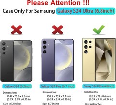 Samsung Galaxy S24 Ultra Case with Screen Protector,Hybrid 3-Layer Heavy Duty