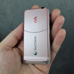 Sony Ericsson Walkman W580i Pink AT&T Slider Cell Phone Tested Works Rare