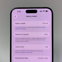 Unlocked Apple iPhone 15 Pro Max 256GB 26.5 Blue MU693LL/A