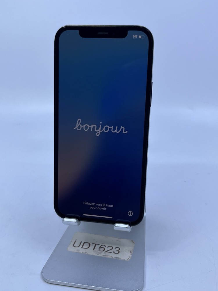 Apple iPhone 12 Pro – 128 GB – Pacific Blue (Unlocked) – Cracked Back Glass