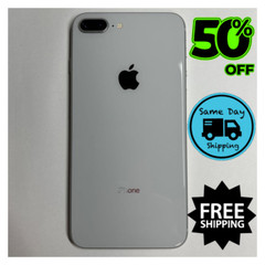 Apple iPhone 8 Plus 64GB Unlocked Verizon Att Good 5.5″ Display Silver/Gray/Red
