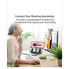 j5create – USB-C 4K Speakerphone Docking Station – Gray