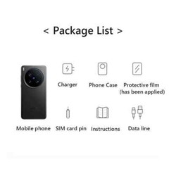 Genuine Vivo X200 Ultra 16GB 1TB China Model w/Google Play GSM Unlocked (Red)
