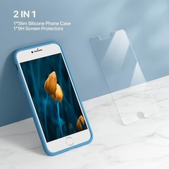 Ultra Slim Designed for iPhone SE Case 2022(3rd Gen)/iPhone SE 2020 Case(2nd Gen