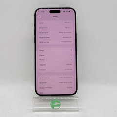 Factory Unlocked Apple iPhone 15 Pro Max 256GB Black Titanium MU663LL/A