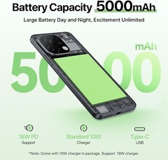 UMIDIGI G9C 12GB +128GB Android 14 NFC AI Face Unlock Smartphone