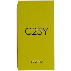 BNIB Realme C25Y Dual SIM 64GB ROM + 4GB RAM Gray Factory Unlocked 4G/LTE GSM