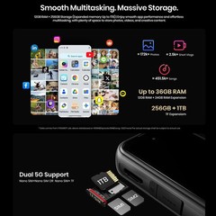 5G MINI Rugged Phone With Action Camera Android 16 Octa Core FOSSiBOT F116 Pro