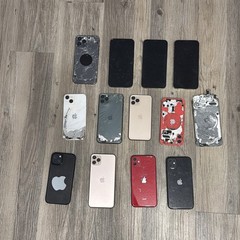 Mixed Lot Of 13 iPhones For Parts/ Repair