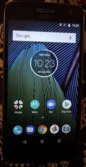 Motorola Moto G5 Plus XT1687 Gray 64GB (Unknown) Fast Ship Good ONE Crack Glass