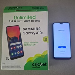 Samsung Galaxy A10e SM-A102U – 32 GB – Cricket Wireless, Clean IMEI, Works