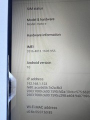 Motorola Moto E (2020) XT2052-2PP Verizon Blue 32GB Good Condition FREE SHIPPING