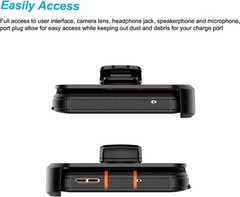 1. For Moto Edge 2025 Rugged Case, Heavy Duty Shockproof Cover, Belt Clip Holste