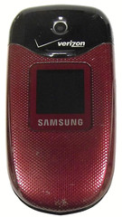 Samsung Gusto SCH-U360 – Red ( Verizon ) Cellular Flip Phone – Very Rare Color