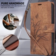 Wallet Case for Galaxy S26 Ultra, Floral Butterfly Embossed PU Leather Flip Case
