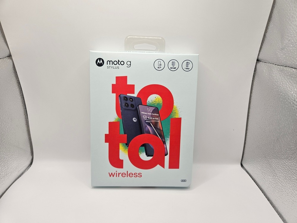 Brand NEW Motorola Moto G Stylus 2025 128GB Total Wireless Prepaid Smartphone