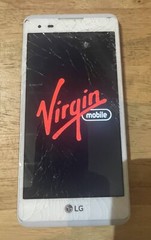 LG Tribute™ HD | Boost Mobile Phone LS676 16 GB Cracked Screen