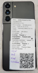 Samsung Galaxy S22 5G – 128GB – SM-S901U – OS:15 – SCREEN SCRATCHES – VZN LOCKED
