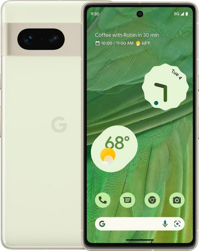 Google Pixel 7, Fully Unlocked | 128 GB, Green, 6.3 in Screen | A+ Grade | GQML3
