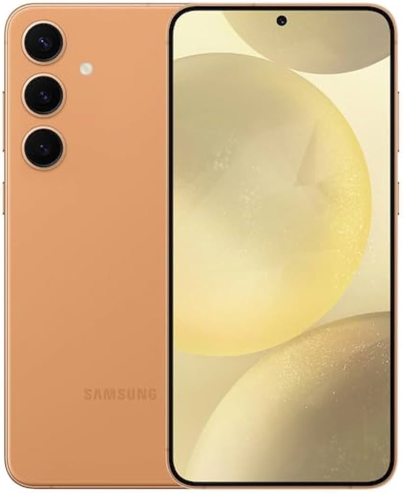 Samsung Galaxy S24 5G SM S921U 128GB Sandstone Orange Unlocked -VERY GOOD