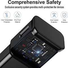 6FT Type-C Fast Charger Wall Adapter for Galaxy S9 S10 S20 S21 S22 S23
