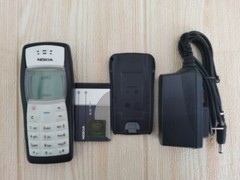 Nokia 1100 Mobile Phone Unlocked GSM900/1800MHz cheap cellphone +1 Year WARRANTY