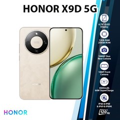 HONOR X9d 5G Android Cell Phone (12GB+256GB/GOLD/Dual SIM/Octa Core/Unlocked)