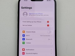 Apple iPhone 14 Plus (A2632) 256GB – Black (Unlocked) – **BENT FRAME** – H4190