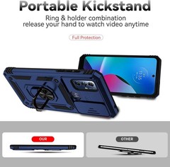 Motorola Moto G Play 2023 / Moto G Pure / Moto G Power 2022 Case with Kickstand