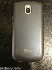 LG Phoenix P505 – Dark blue (AT&T) Cellular Phone Cell AS IS