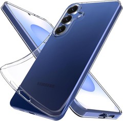 Transparent TPU Silicone Case for Samsung Galaxy S25 Fe, Soft Slim-Fit Cover