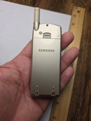Samsung SGH-N105 – Gold and Gray ( VoiceStream ) Very Rare GSM Phone – Untested