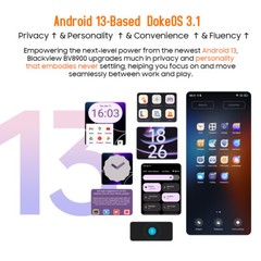 Blackview BV8900 Thermal Imaging Rugged Smartphone 16GB+256GB 10000mAh Android13