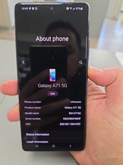 Samsung Galaxy A71 5G 128GB Black (AT&T) Check IMEI PLEASE READ SEE PHOTOS
