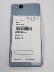 DEFECTIVE – Google Pixel 2 – 64 GB – Blue – Unlocked – G011C – 12521