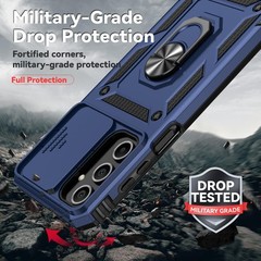 For Samsung Galaxy A16 5G Case with 10 ft Military Grade Hybrid Hard Protection