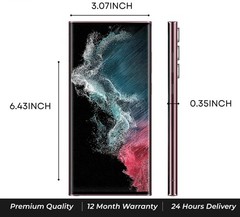 New Sealed Samsung Galaxy S22 Ultra 5G SM-S908U1 128GB eSIM Burgundy GSM CDMA
