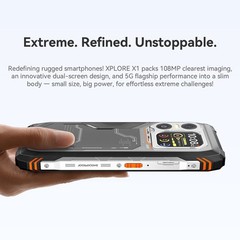 Blackview XPLORE X1 5G AI Rugged Smartphone Android 15 Waterproof Dimensity 7050